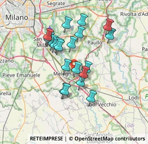 Mappa 20070 Vizzolo Predabissi MI, Italia (5.956)