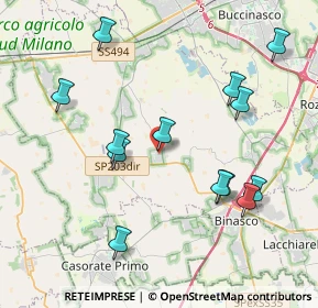 Mappa Via Pietro Mascagni, 20082 Noviglio MI, Italia (4.21)