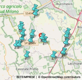 Mappa Via Pietro Mascagni, 20082 Noviglio MI, Italia (3.976)