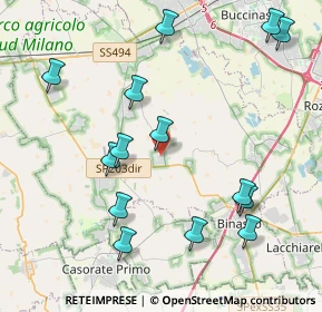 Mappa Via Pietro Mascagni, 20082 Noviglio MI, Italia (4.60786)