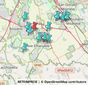 Mappa Via Milano, 20085 Milano MI, Italia (3.27533)