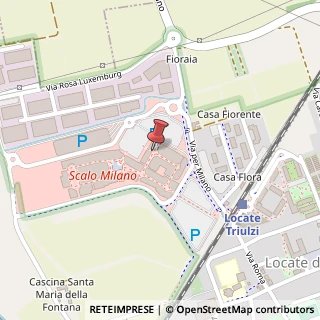 Mappa Via Milano, N 5, 20085 Locate di Triulzi, Milano (Lombardia)