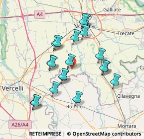 Mappa Unnamed Road, 28060 Granozzo con Monticello NO, Italia (6.74947)