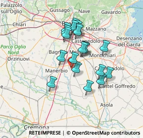 Mappa Quartiere Alcide De Gasperi, 25024 Leno BS, Italia (11.2005)