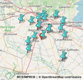 Mappa Quartiere Alcide De Gasperi, 25024 Leno BS, Italia (13.23)
