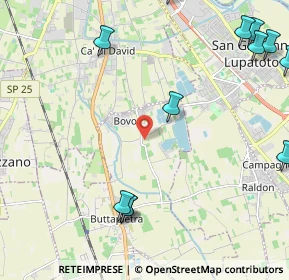 Mappa Via Bovolino, 37060 Buttapietra VR, Italia (3.04333)