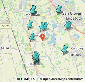 Mappa Via Bovolino, 37060 Buttapietra VR, Italia (2.151)