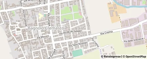 Mappa Bagnolo Cremasco