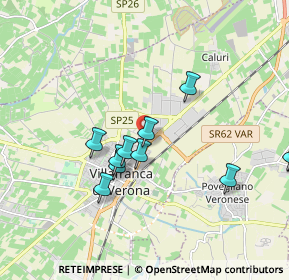 Mappa Via Montello, 37069 Villafranca di Verona VR, Italia (2.0575)