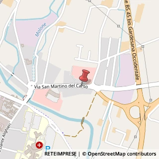 Mappa Via San Martino del Carso, 45, 25025 Manerbio, Brescia (Lombardia)