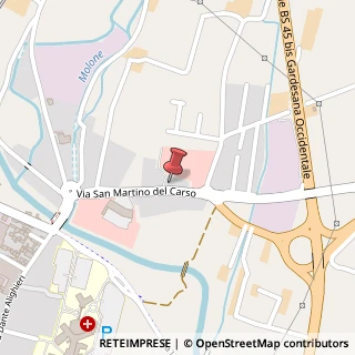 Mappa Via San Martino del Carso, 35, 25025 Manerbio, Brescia (Lombardia)