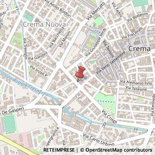 Mappa Via Antonio Gramsci, 8, 26013 Crema, Cremona (Lombardia)