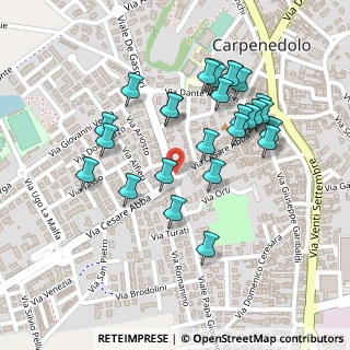 Mappa Via G. Cesare Abba, 25013 Carpenedolo BS, Italia (0.22778)