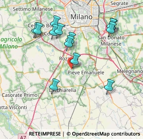 Mappa Residenza Parco, 20080 Milano MI, Italia (7.95308)