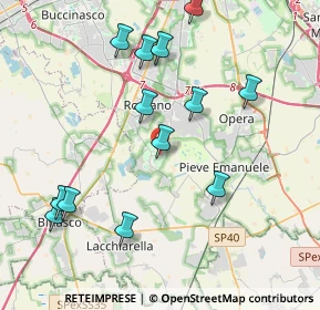 Mappa Residenza Parco, 20080 Milano MI, Italia (4.27615)