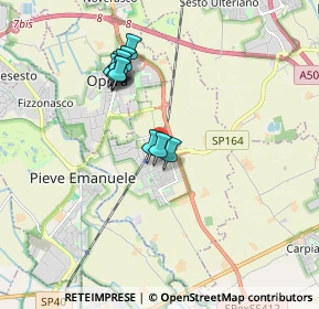 Mappa Viale Carso, 20085 Locate di Triulzi MI, Italia (1.56727)