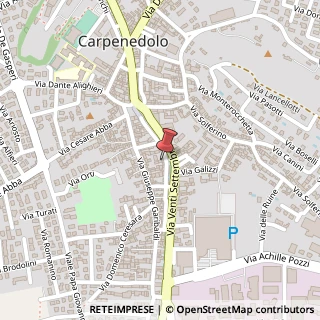 Mappa Via Cavaliere Pietro Corradini, 42, 25013 Carpenedolo, Brescia (Lombardia)