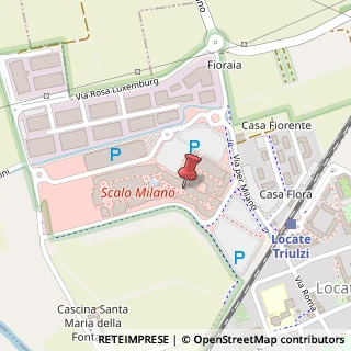 Mappa Via Milano, 5, 20085 Locate di Triulzi, Milano (Lombardia)