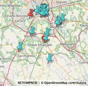 Mappa Scalo Milano Outlet & More, 20085 Locate di Triulzi MI, Italia (8.3165)