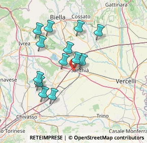 Mappa Strada Provinciale, 13049 Tronzano vercellese VC, Italia (13.39615)