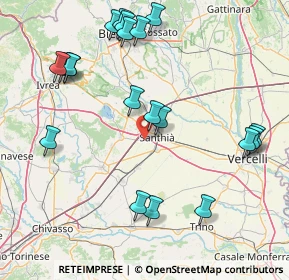 Mappa Strada Provinciale, 13049 Tronzano vercellese VC, Italia (18.622)