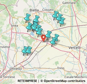 Mappa Strada Provinciale, 13049 Tronzano vercellese VC, Italia (11.85938)
