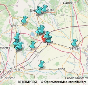 Mappa Strada Provinciale, 13049 Tronzano vercellese VC, Italia (14.084)