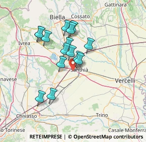 Mappa Strada Provinciale, 13049 Tronzano vercellese VC, Italia (11.71)