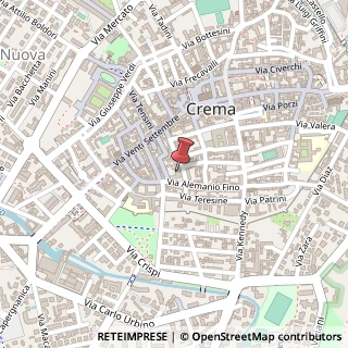 Mappa Piazza Premoli, 3, 26013 Crema, Cremona (Lombardia)