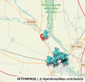 Mappa Strada Olcenengo, 13030 Caresanablot VC, Italia (4.65786)