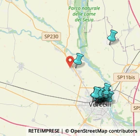 Mappa Strada Olcenengo, 13030 Caresanablot VC, Italia (4.77938)