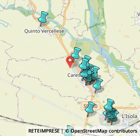 Mappa Strada Olcenengo, 13030 Caresanablot VC, Italia (2.1865)