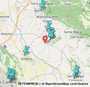 Mappa Strada Pollino Vittone, 10011 Agliè TO, Italia (2.76083)