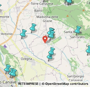 Mappa Strada Pollino Vittone, 10011 Agliè TO, Italia (2.9615)