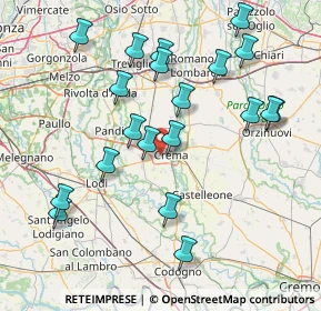 Mappa 26010 Crema CR, Italia (16.4545)