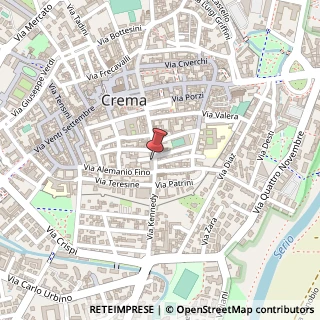 Mappa Via Giacomo Matteotti, 56, 26013 Crema, Cremona (Lombardia)