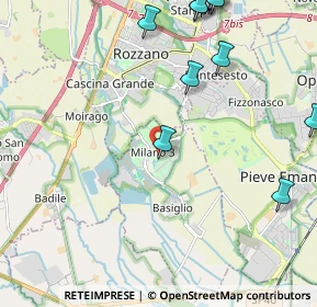 Mappa Via Alessandro Manzoni, 20080 Basiglio MI, Italia (2.86273)