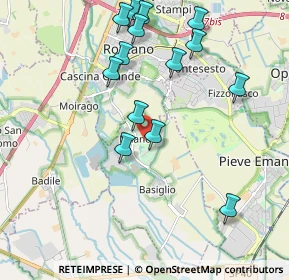 Mappa Via Alessandro Manzoni, 20080 Basiglio MI, Italia (2.11571)