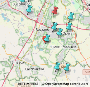 Mappa Via Alessandro Manzoni, 20080 Basiglio MI, Italia (6.189)