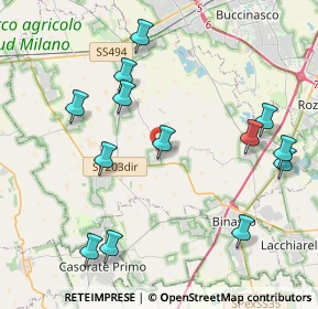 Mappa Via Mascagni, 20082 Noviglio MI, Italia (4.52692)
