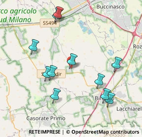 Mappa Via Mascagni, 20082 Noviglio MI, Italia (4.10545)