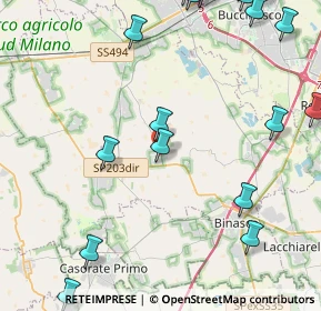Mappa Via Mascagni, 20082 Noviglio MI, Italia (6.353)