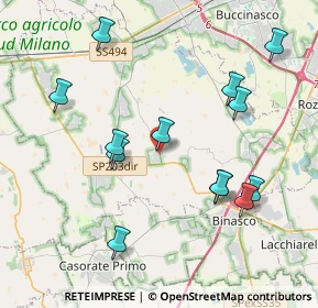 Mappa Via Mascagni, 20082 Noviglio MI, Italia (4.20231)