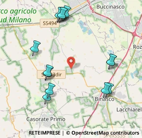 Mappa Via Mascagni, 20082 Noviglio MI, Italia (4.53929)