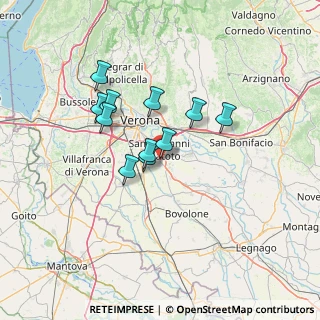 Mappa Via Thomas Alva Edison, 37059 Campagnola VR, Italia (10.49364)