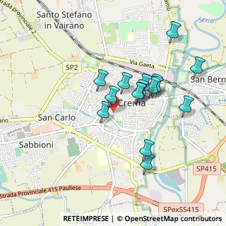 Mappa Piazza Giovanni XXIII, 26013 Crema CR, Italia (0.79813)