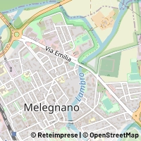 Hartă Melegnano