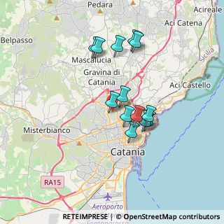 Mappa Via Lanzerotti Pantano Amalia, 95125 Catania CT, Italia (3.30538)
