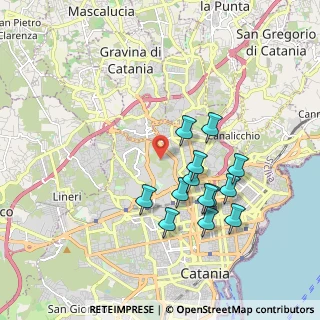 Mappa Via Lanzerotti Pantano Amalia, 95125 Catania CT, Italia (1.94923)