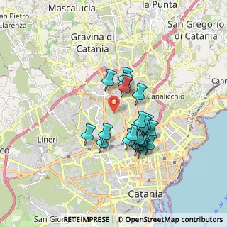 Mappa Via Lanzerotti Pantano Amalia, 95125 Catania CT, Italia (1.5865)